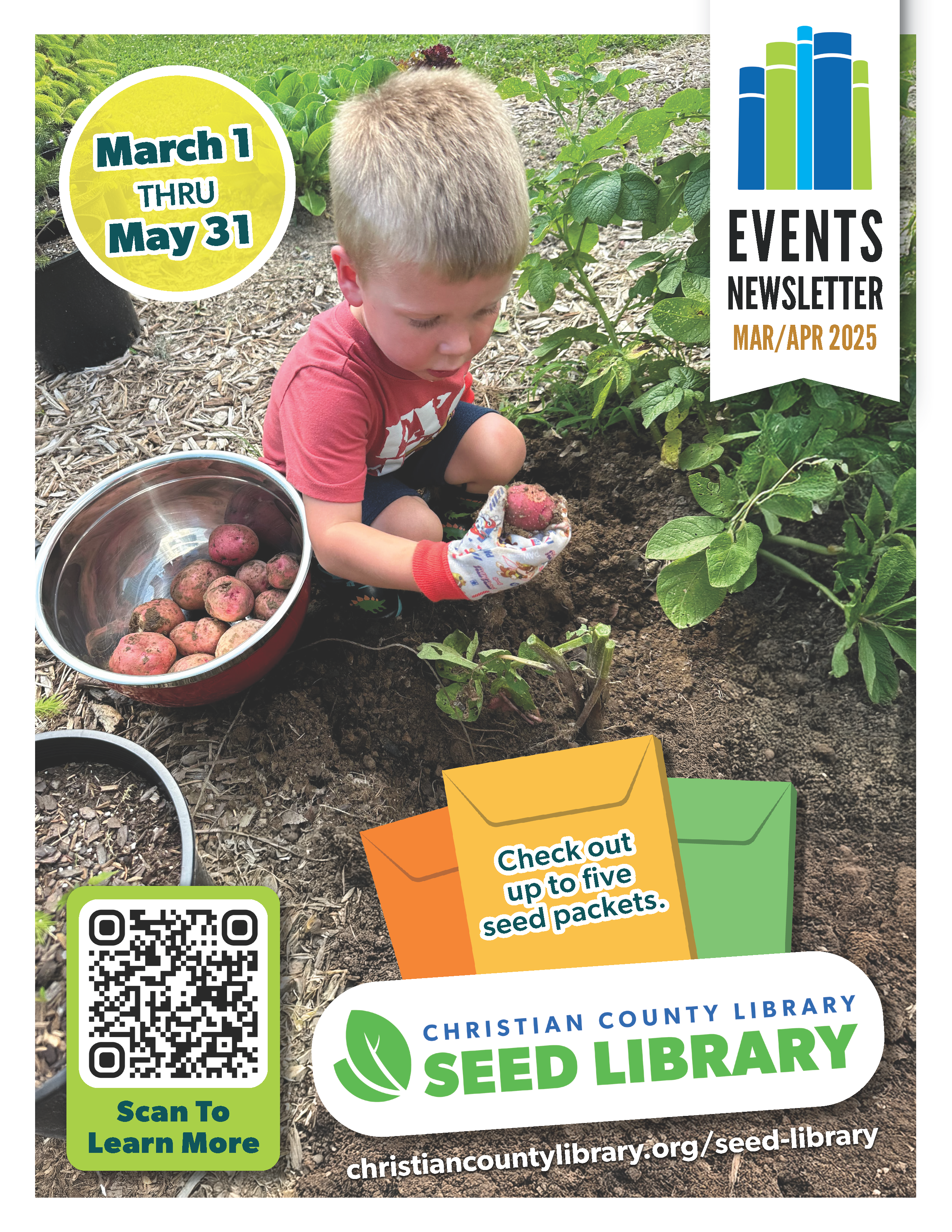 January to February Newsletter cover.