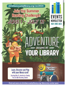 May to June Newsletter cover.