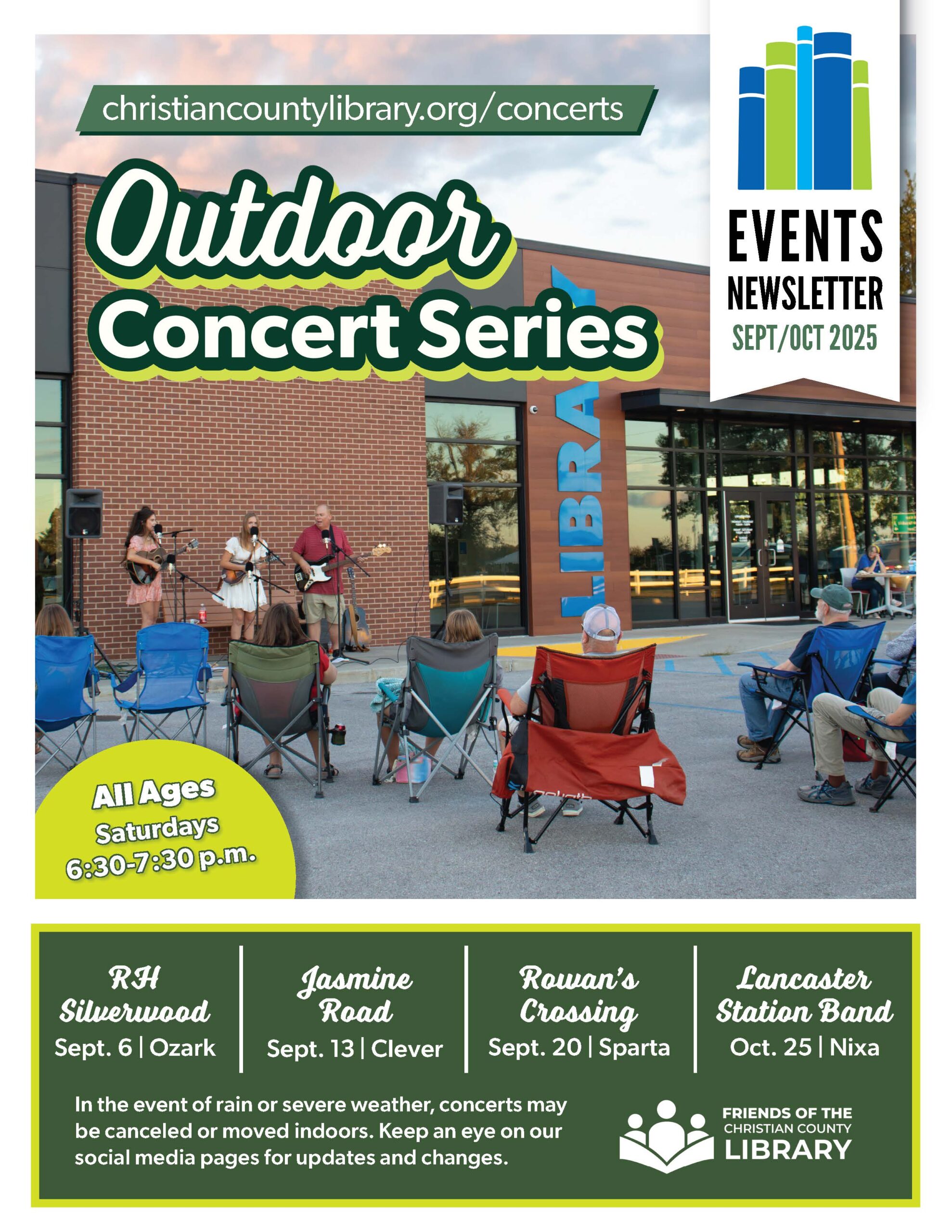 September to October  Newsletter cover.